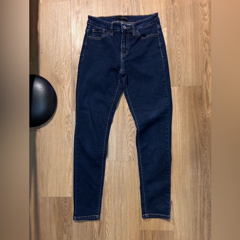 KanCan Deep Indigo Women's Skinny Jeans